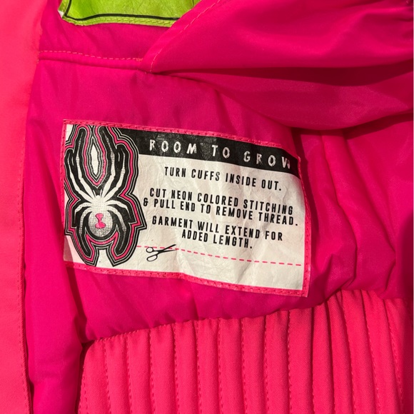 *Like New* Spyder Ski Jacket - Girls 3T - Neon Pink! - Picture 6 of 7